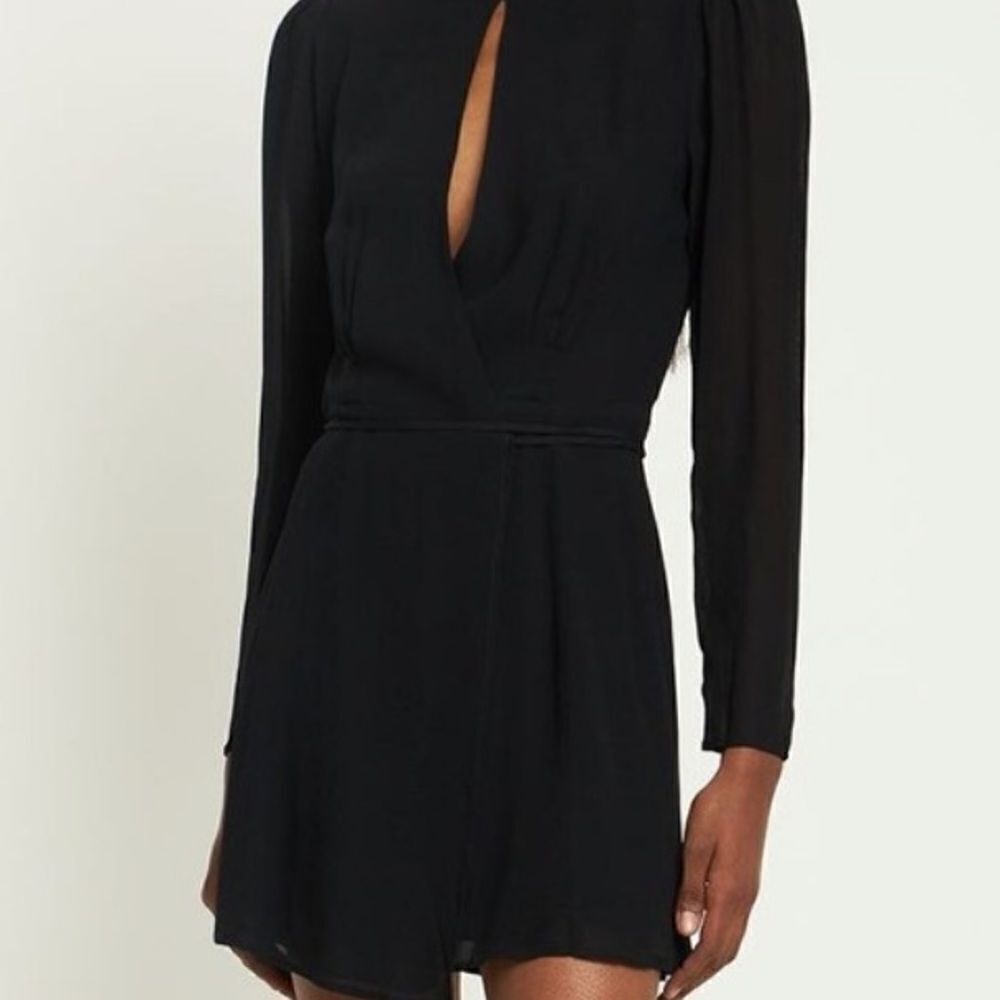 Reformation Ottessa Dress Black $248 NWT - Picture 5 of 14